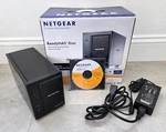 Netgear Readynas Duo Home Media Server RND2110 - Diskless. Fixed Price $59.99.