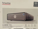 Sandisk Professional G-drive 12TB Thunderbolt 7200RPM Hdd Space Grey. Fixed Price $389.99.