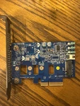 Hp 742006-002 Express X4 To M.2 Adapter Board. Fixed Price $12.99.