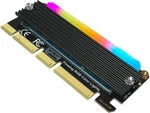 Bejavr M.2 Pcie Nvme Adapter Ssd Expansion Card With Light Bar RGB-X16. Fixed Price $19.85.