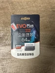 Samsung Evo Plus 64GB Microsdxc Uhs-i U3 100MB/S Full & 4K Uhd Memory Card. Fixed Price $7.99.