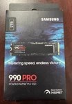 Samsung 990 Pro 2TB Internal Ssd Pcle Gen 4X4 Nvme New Sealed MZ-V9P2T0BW. Fixed Price $490.00.