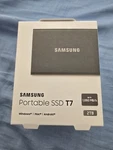 Samsung T7 2TB External Ssd Drive Type C 1050MB/S Usb 3.2 GEN2 Titan Gray. Fixed Price $509.08.
