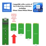 M.2 Ssd 256GB Nvme With Windows 11 Or 10 Uefi 64 Installed 2230 Pro. Fixed Price $59.00.