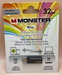 Monster Digital 32GB External Drive For Smartphones/tablets-otg Usb 3.0-BLCK-NIP. Fixed Price $13.04.