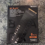 Western Digital Wd Black SN850X Nvme M.2 Ssd 8TB GEN4 Heatsink 7200MB/S PS5. Fixed Price $1300.00.