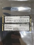 (2) Transcend Gb TS512GMTE712A Nvme Pcle GEN4X4 M.2 2280-D2-M Internal Ssd. Fixed Price $150.00.