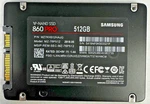 512GB Samsung 860 Pro 6GB/S 2.5" Ssd MZ-76P512 MZKH512HAJQ Grade-a+ 98%+ Health!. Fixed Price $69.99.