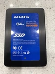 Adata S596 Turbo 64GB Sata-ssd 2.5" Laptop Hard Drive Solid State. Fixed Price $24.99.
