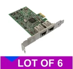Lot Of Hp 332T Dual Port 1GBE Pcie Network Adapter 616012-001. Fixed Price $24.95.