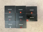 Lot Of Samsung 2.5" Sata Ssds 64GB-512GB 840/850 Pro **for Parts/not Working**. Fixed Price $139.95.