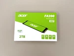 New Acer FA200 2TB Ssd - Pcie 4X4 Slc Cache GEN4 M.2 2280 Nvme 7200 Mb/s. Fixed Price $259.00.