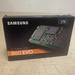 Samsung 860 Evo 2TB M2 M.2 V-nand Ssd MZ-N6E2T0BW. Fixed Price $319.99.