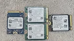 Lot Of 4 - Pcie Nvme M.2 256GB Ssd Solid State Drives (various Brands). Fixed Price $130.00.