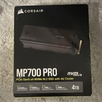 Corsair MP700 Pro Pcie GEN5 X4 Nvme M.2 2280 Ssd 4TB Cooler Black. Fixed Price $700.00.