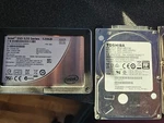 3 Notebook Hard Drives 2.5" Sata Internal Disk Hdd/ssd Cleaned Tested. Fixed Price $50.00.