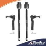 Front Inner Outer Tie Rods Kit For 2004-2012 Chevy Malibu Pontiac G6 Saturn Aura. Fixed Price $31.98.