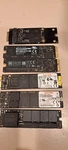 Qty Apple Hard Drives Sandisk SDSA5JK-256 MZ-JPU256T/OA6 More. Fixed Price $95.00.