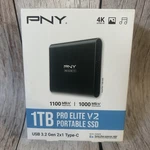 Pny 1TB Pro Elite V2 External Portable Ssd Usb 3.2 Gen 2X1 Type-c Brand New. Fixed Price $119.00.