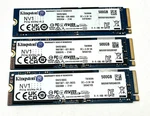 Lot Of - Kingston 500GB Nand M.2 Nvme 2280 Pcie 3.0 X4 SNVS/500G. Fixed Price $179.00.