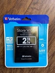 Verbatim 53177 Store 'n' Go Portable Hard Drive 2 Tb Usb 3.0 Superspeed. Fixed Price $118.00.