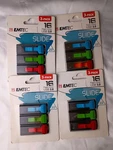 Emtec Slide 16GB Usb 2.0 3-PACK X 4 12 Flash Drives Total New In Package. Fixed Price $16.00.