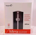 Seagate Mirra Synv Share Personal Server 320GB Brand New In Box. Fixed Price $499.99.