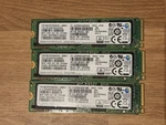 Samsung SM951 256GB M.2 Ahci Pcie Ssd 2280 MZVPV256HDGL Retro Vintage Computing. Fixed Price $29.00.