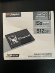 Kingston KC600 512GB 2.5" Sata Internal Ssd Upgrade Kit Black Laptop Pc 7MM. Fixed Price $150.00.