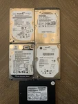 Lot Of 5 Mixed Brands Sata Drives - See Pics. Read Description.. Fixed Price $69.00.