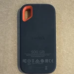 Sandisk Extreme Portable SDSSDE60-500G Black Orange Used. Fixed Price $72.99.