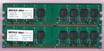 2GB 2X1GB PC2-5300 Buffalo Select D2U667C-1G/BJ DDR2-667 Desktop Ram Memory Kit. Fixed Price $7.20.