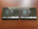 Two (2) Sp 256GB Ssd 3D Nand A55 Slc Cache Performance Boost Sata Iii 2.5" 7MM. Fixed Price $65.00.