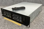 Hp Storageworks Sas 3U Rack W/ 4 Drives (LTO-5 Ultrium 3000), Cord (as Is). Fixed Price $639.99.