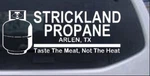 Strickland Propane Car Or Truck Window Laptop Decal Sticker 10X3.8. Fixed Price $5.45.