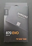 Samsung 870 Evo 250GB 2.5" Sata Iii Internal Ssd (MZ-77E250B/AM). Fixed Price $60.00.
