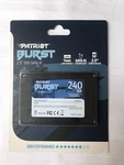 Patriot Burst 240GB,INTERNAL,SATA III,2.5 Inch (PBU250GS25SSDR) Solid State.... Fixed Price $40.00.
