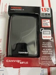 Toshiba HDTC615XK3B1 1.5TB Canvio 3.0 Plus Portable Hard Drive Black New. Fixed Price $120.00.