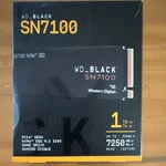 Western Digital Wd Black SN7100 1TB Pcie GEN4 Nvme M.2 2280 Ssd 7250MB/S. Fixed Price $130.00.