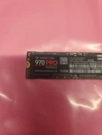 Samsung 970 Pro 512GB Internal Solid State Drive, Nvme M.2 (MZ-V7P512) Tested. Fixed Price $99.95.