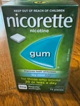 Nicorette Nicotine Gum 2MG Icy Mint *75 Pcs* 1 Box Teeth Whitening Fresh 5/2027. Fixed Price $28.95.