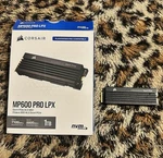 Corsair MP600 Pro Lpx 1TB Internal Ssd Pcie Gen X4 Nvme With Heatsink For PS5. Fixed Price $215.00.