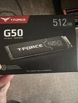 Teamgroup T-force G50 512GB M.2 Nvme Internal Gaming Ssd (TM8FFE512G0C129). Fixed Price $100.00.
