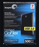 Seagate Freeagent Goflex Ultra-portable Drive, 500GB, Usb 3.0, Pc And Mac New. Fixed Price $25.00.