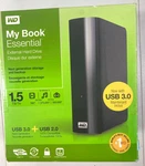 Western Digital 1.5TB External Harddrive Usb 3 WDBACW0015HBK-01. Fixed Price $42.99.