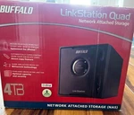 Buffalo 4TB Linkstation Quad Network Storage Model LS-Q4.0TL/R5. Fixed Price $249.99.