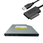 9.5MM Slim Sata Cd Dvd Burner Rom Drive Usb 3.0 Cable Fits UJ8C2 UJ8E2 UJ8G2. Fixed Price $52.54.
