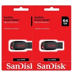 Sandisk Cruzer Blade 64GB 2.0 Interface Usb Flash Drive SDCZ50-064G Lot Units. Fixed Price $24.99.