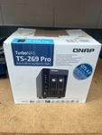TS-269 Pro Boxed Qnap Bay Desktop Nas 1GB Memory With Psu Cable + More. Fixed Price $202.98.