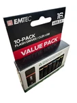 Emtec Value Usb 2.0 Flash Drive 16GB Multicolor 10-PACK K100 Taiwan Made. Fixed Price $30.99.
